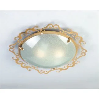 CANDELLUX 10-39074 CASABLANCA PLAFON 2X60W E27 38 CM PATYNA KOŁO