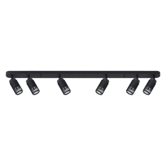 MILAGRO ML0297 VERTICAL BLACK SPOT 6xGU10
