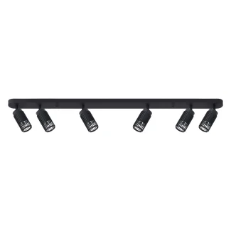 MILAGRO ML0297 VERTICAL BLACK SPOT 6xGU10