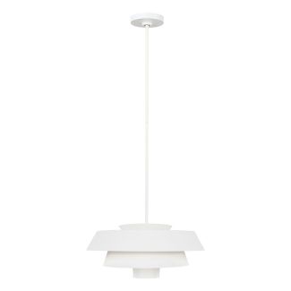 ELSTEAD Brisbin FE-BRISBIN-MW 1 Light Pendant - Matte White