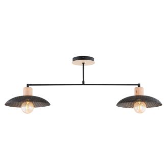 EMIBIG 1318/2 LAMPA SUFITOWA KOBE 2 BLACK