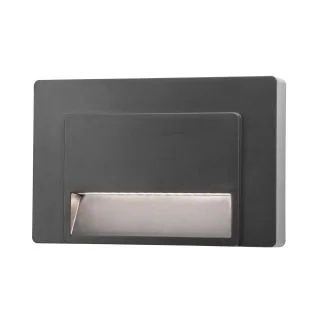 Luces Exclusivas ALAVA LE71433 LAMPA ZEWNĘTRZNA ŚCIENNA szary
