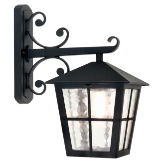 ELSTEAD CANTERBURY BL52M BLACK Wall Lantern