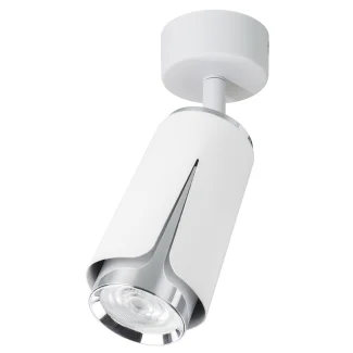 MILAGRO ML0272 FLOWER WHITE CHROME SPOT 1xGU10