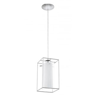 EGLO 94377 LAMPA LONCINO 1 OPRAWA WISZĄCA HL/1 CHROM/KLAR-WEISS LONCINO 1