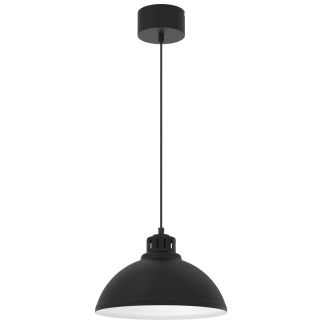 LUMINEX 9041 oprawa sufitowa Single żyrandol czarny