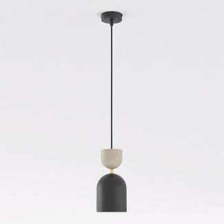 EMIBIG 1738/1 GAUDI 1 BLACK MOKKA Lampa wisząca
