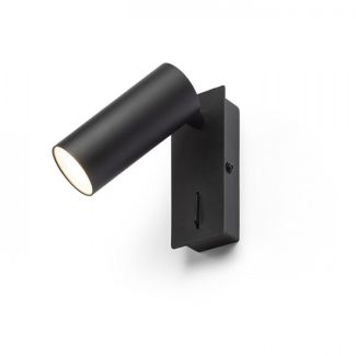 RENDL R13423 TAPIO I SQ ścienna czarna 230V LED 4.5W 3000K