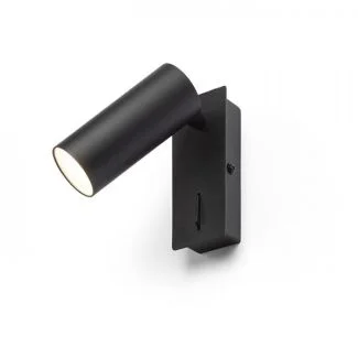 RENDL R13423 TAPIO I SQ ścienna czarna 230V LED 4.5W 3000K