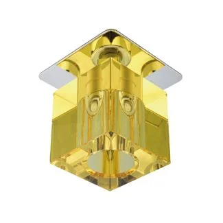 CANDELLUX 2280083 SK-18 CH/YE G4 CHROM OPR. STROP. STAŁA KRYSZTAŁ 20W G4 ŻÓŁTA