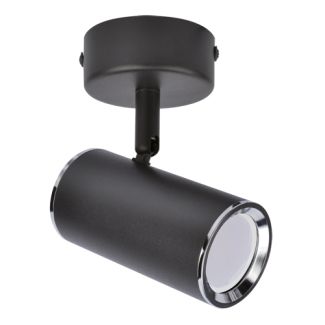 IDEUS 3656 MEGAN SPT GU10 BLACK Oprawa ścienno-sufitowa