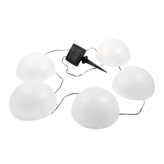 MILAGRO EKO0450 Lampa Solarna Hemi RGB IP44