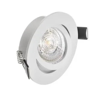 MILAGRO EKZ336 Oczko sufitowe okrągłe ruchome IP20 White