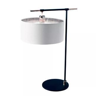 ELSTEAD BALANCE-TL-BKPN Lampa stołowa Balance - 1 źródło światła - Czarna z polerowanym niklem