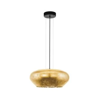 EGLO 39595 LAMPA PRIORAT OPRAWA WISZĄCA HL/3 E27 Ø500 SCHWARZ/GOLDF.PRIORAT