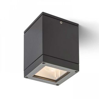 RENDL R10385 QUADRA M sufitowa antracyt 230V E27 75W IP54