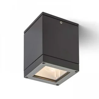 RENDL R10385 QUADRA M sufitowa antracyt 230V E27 75W IP54