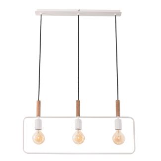 CANDELLUX 33-73532 FRAME LAMPA WISZĄCA 3X60W E27 BIAŁY