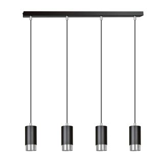EMIBIG 816/4 LAMPA WISZĄCA FUMIKO 4 BL/CHROME