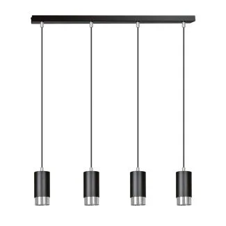 EMIBIG 816/4 LAMPA WISZĄCA FUMIKO 4 BL/CHROME