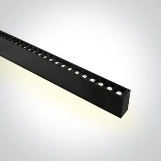ONE LIGHT 38150BU/B/C Mesaria czarna oprawa do montażu podwieszanego UGR17 4000K 40W z 48 punktami LED