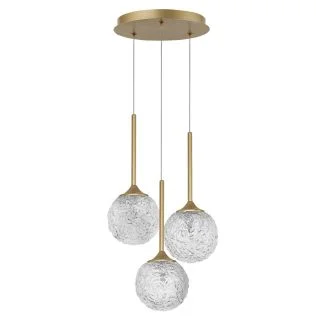Luces Exclusivas PASTO LE41741 LAMPA WISZĄCA mosiądz