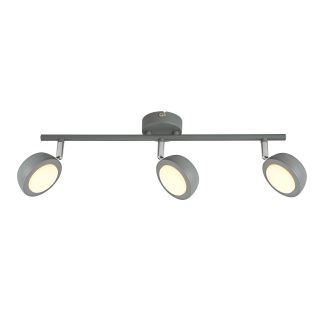 CANDELLUX 93-66541 MILD LAMPA SUFITOWA LISTWA 3X6W LED SZARY 3000K