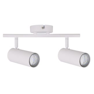 CANDELLUX 92-01610 COLLY LAMPA SUFITOWA BIAŁY 2X15W GU10 KLOSZ BIAŁY