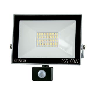 IDEUS 3708 KROMA LED S 100W GREY 6500K Naświetlacz SMD LED z czujnikiem ruchu