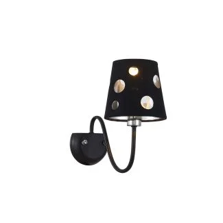 CANDELLUX 50401108 KINKIET BATLEY 1 CZARNY