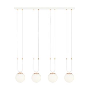 EMIBIG 1115/4 LAMPA WISZĄCA GLAM 4 WHITE/OPAL