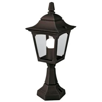 ELSTEAD CHAPEL CPM4 BLACK Pedestal Lantern