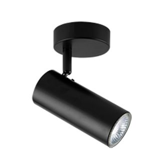 CANDELLUX 91-01658 COLLY LAMPA KINKIET CZARNY 1X15W GU10 KLOSZ CZARNY