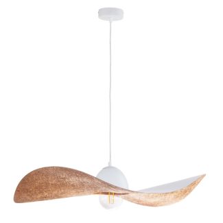 SIGMA 32337 Kapello L biały/miedź ø 76cm lampa wisząca