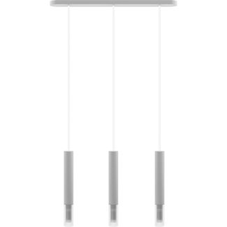 HELLUX 8620309 Lampa wisząca Madera2 klosz 3 pł biały