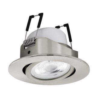 EGLO 99672 LED-ZIG-RGB/CCT EINBAUSP.Ø88 NICKEL lampa do zabudowy Oświetlenie do wnętrz