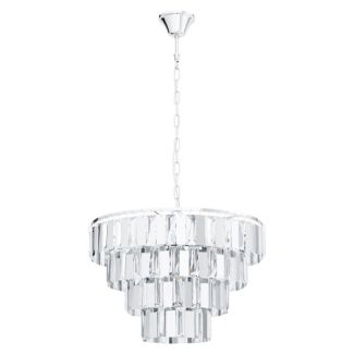 EGLO 99094 LAMPA ERSEKA OPRAWA WISZĄCA HL/7 E14 CHROM/KRISTALL ERSEKA