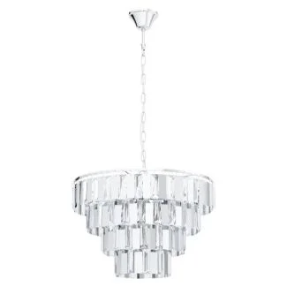 EGLO 99094 LAMPA ERSEKA OPRAWA WISZĄCA HL/7 E14 CHROM/KRISTALL ERSEKA