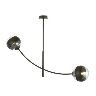 EMIBIG 1101/2 LAMPA SUFITOWA HUNTER 2 BLACK/STRIPE