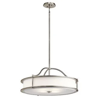 ELSTEAD Emory KL-EMORY-P-M-CLP 4 Light Chandelier/Semi Flush - Classic Pewter