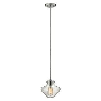 ELSTEAD Congress HK-CONGRESS-P-B-CM 1 Light Clear Glass Pendant - Chrome