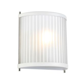 ELSTEAD Corona DL-CORONA1-WPN 1 Light Wall Light - White Polished Nickel