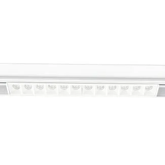 ANTIGO Spot magnetyczny Komatsu dot - Biały (220 mm) 48V 12W 960lm 4000K 6646