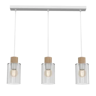 MILAGRO MLP8555 Lampa wisząca MADERA 3xE27