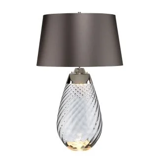 ELSTEAD Lena LENA-TL-L-SMOKE 2 Light Large Smoke Table Lamp