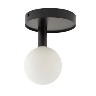 SIGMA 33483 Perla 1 plafon czarny,biały