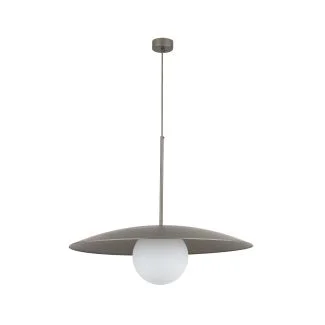 TK-LIGHTING 11347 SLATE NEW BROWN GLASS LAMPA WISZĄCA1XE27