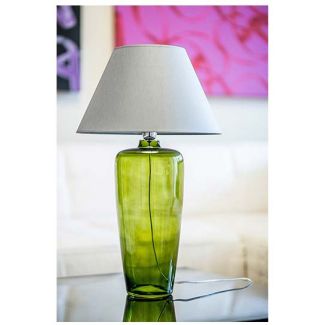 4 CONCEPTS BILBAO GREEN L019811215 lampa stołowa z abażurem