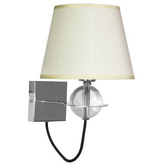CANDELLUX 21-29515 TESORO KINKIET 1X40W E14 KREMOWY JASNY