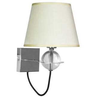 CANDELLUX 21-29515 TESORO KINKIET 1X40W E14 KREMOWY JASNY